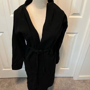 Babaton from Aritizia size M Elegant Black Women's Belted Cardigan
